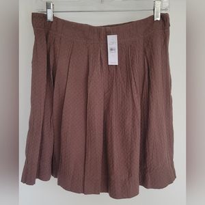 Women's Brown Skirt Ann Taylor LOFT Size 2